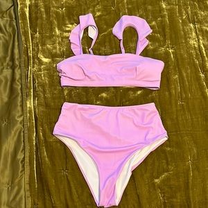 Light purple bikini set